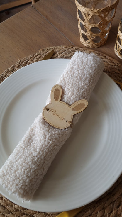 Marque-place lapin