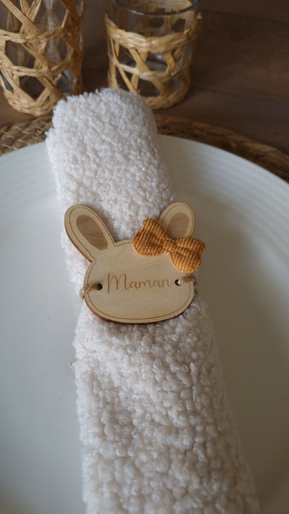 Marque-place lapin