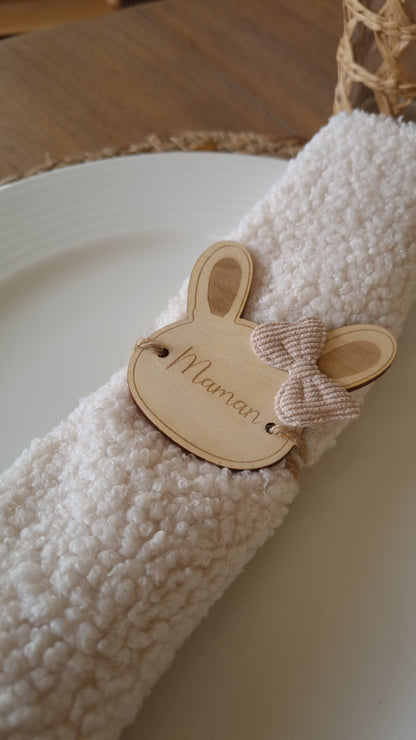 Marque-place lapin