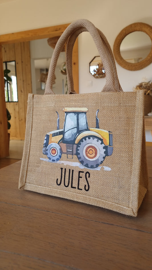 Sac en jute engin