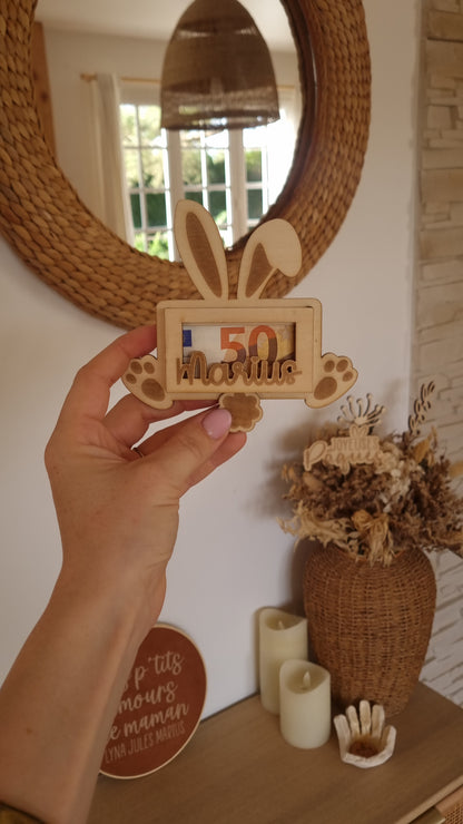 Lapin en Bois avec Tiroir