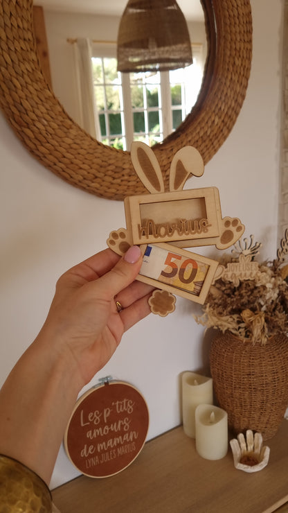 Lapin en Bois avec Tiroir