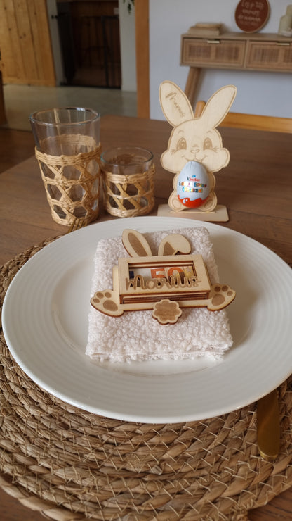 Lapin en Bois avec Tiroir