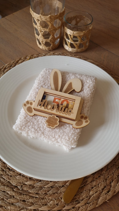 Lapin en Bois avec Tiroir