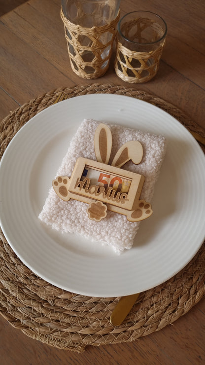 Lapin en Bois avec Tiroir