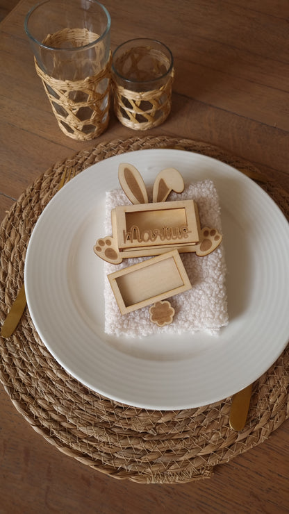 Lapin en Bois avec Tiroir