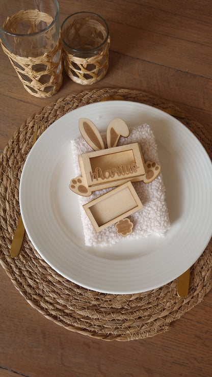 Lapin en Bois avec Tiroir
