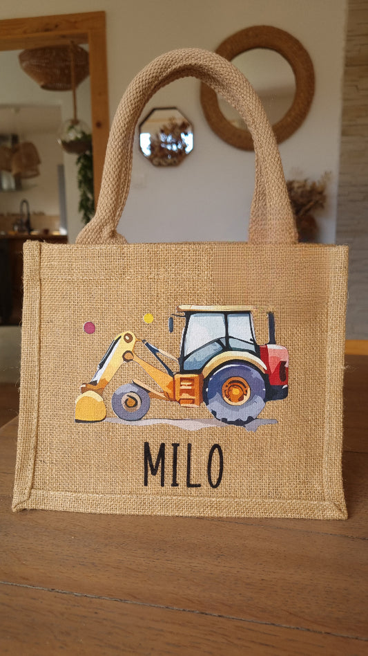 Sac en jute engin