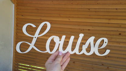 Mon joli prénom en bois