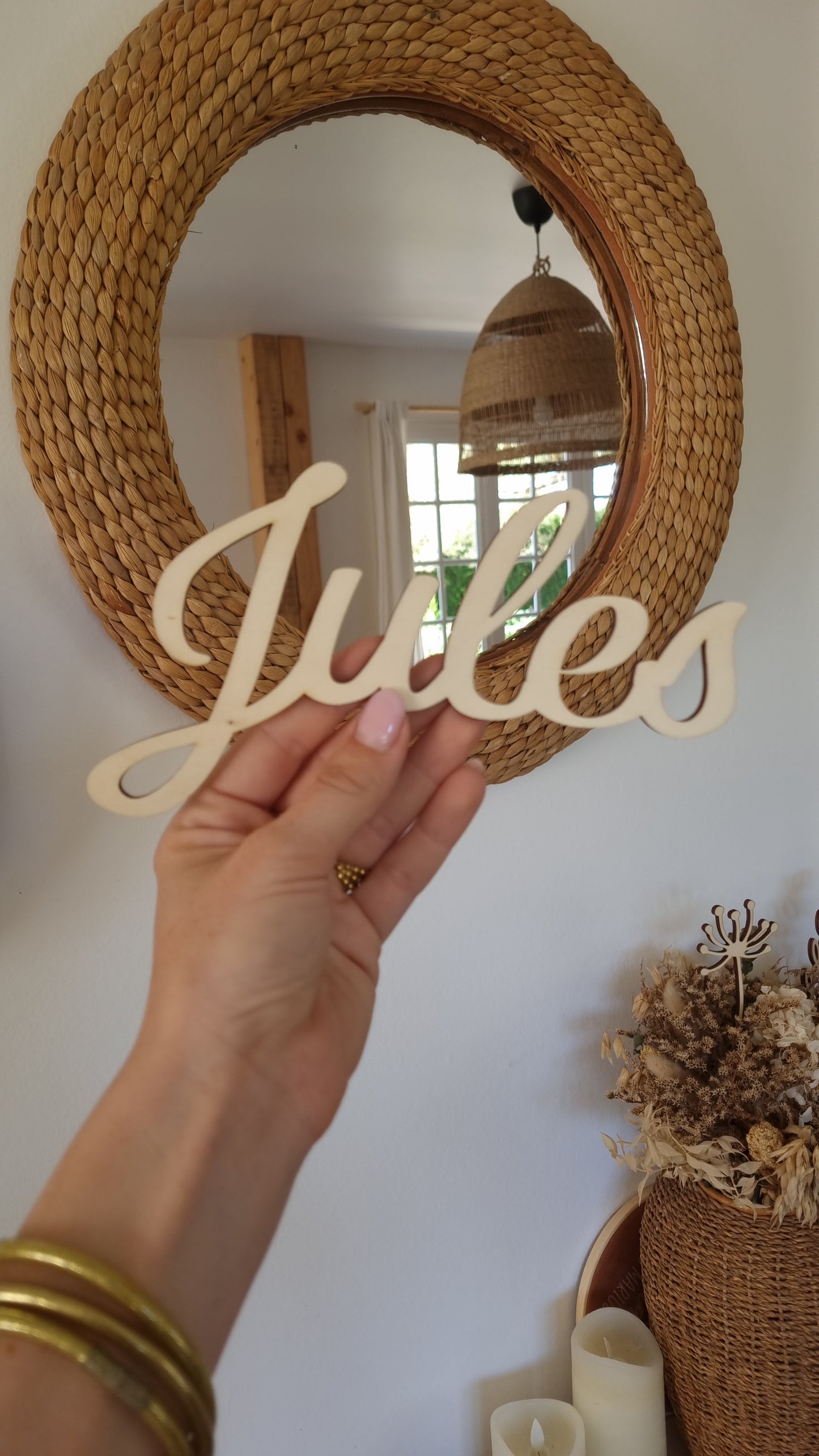 Mon joli prénom en bois
