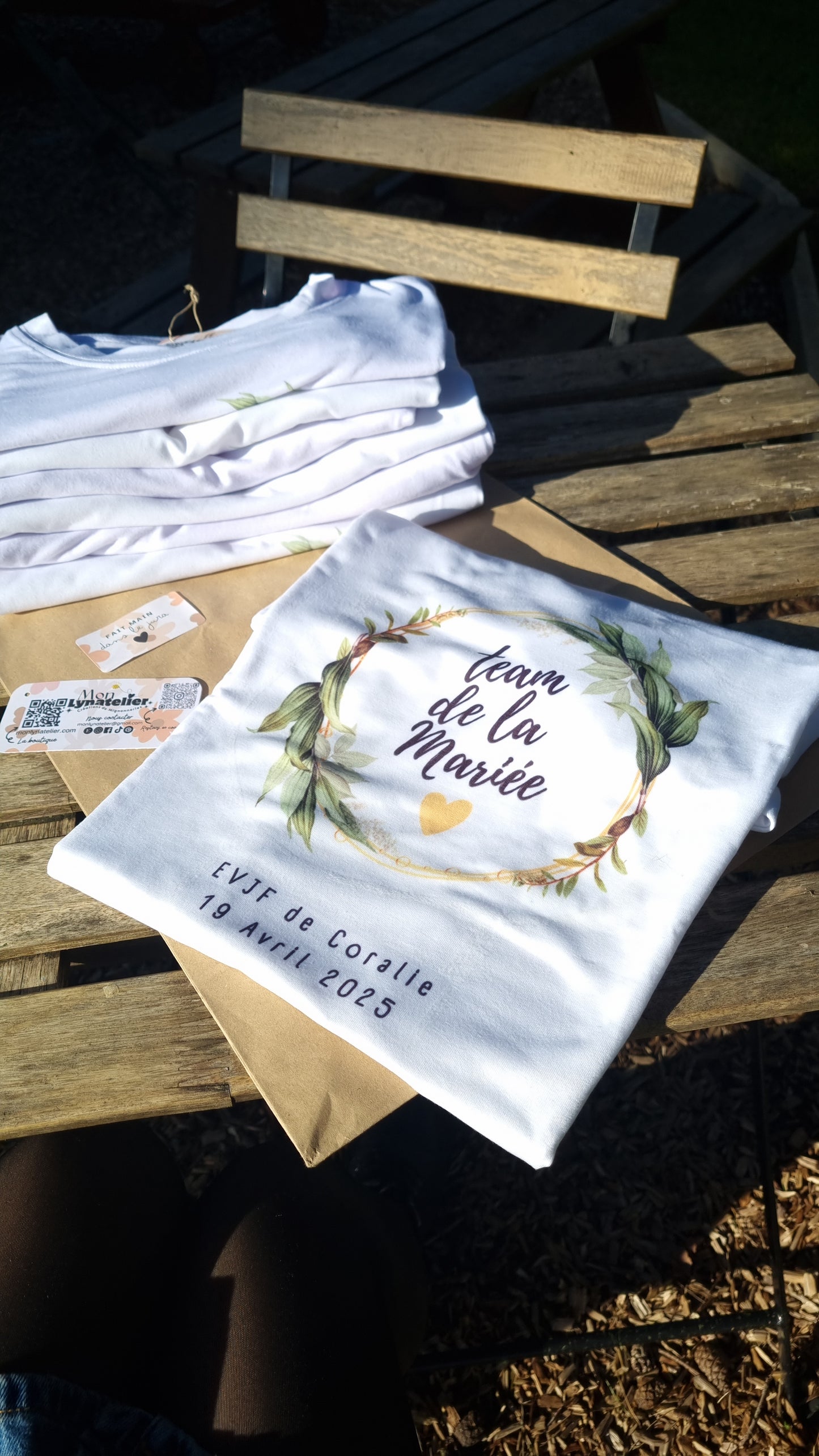 T-shirts personnalisés EVJF – Pour une team bride stylée jusqu’au bout !
