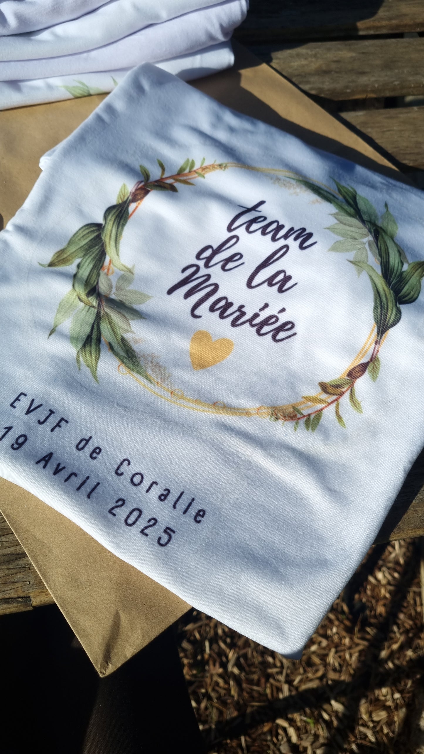 T-shirts personnalisés EVJF – Pour une team bride stylée jusqu’au bout !
