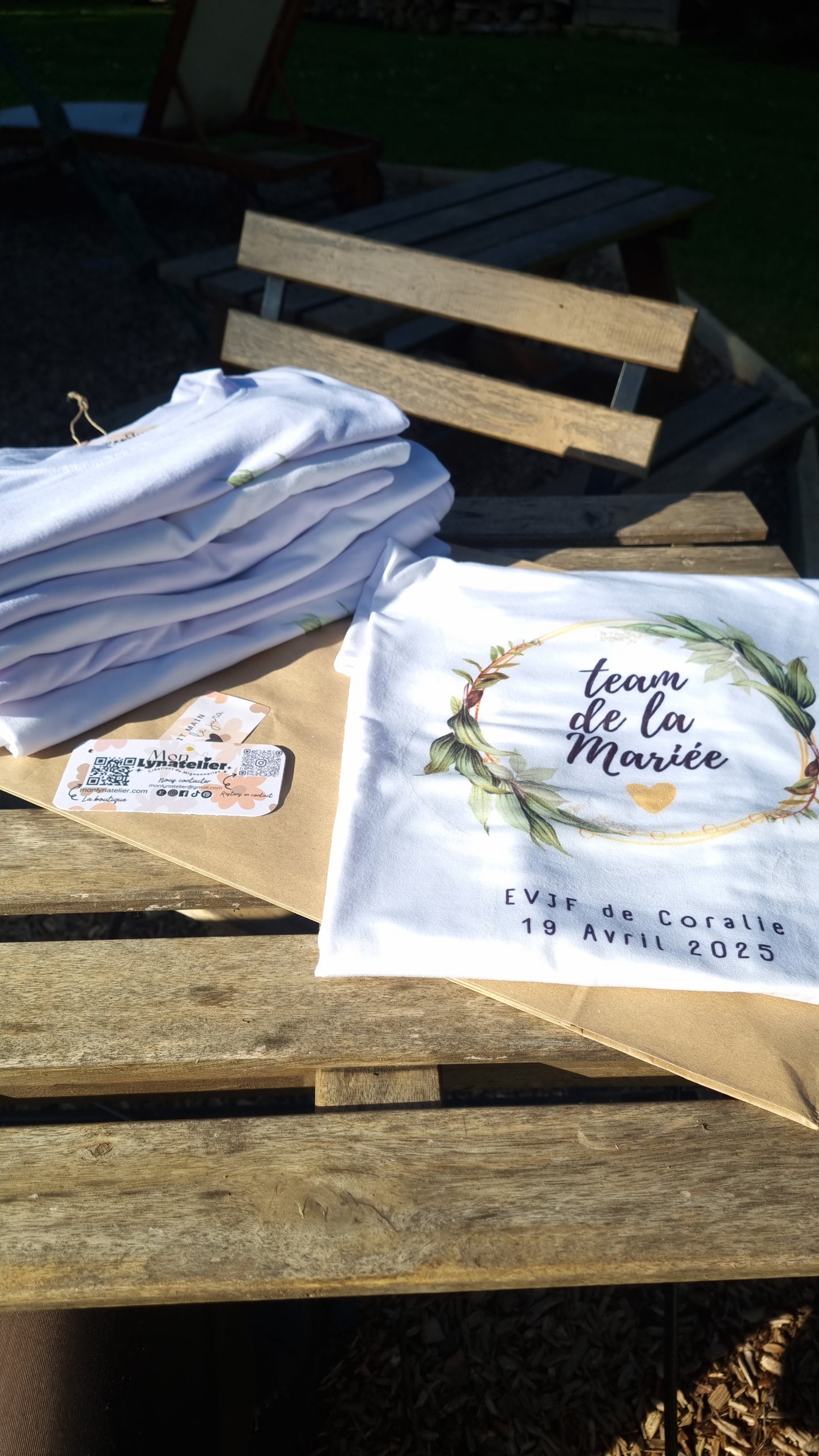 T-shirts personnalisés EVJF – Pour une team bride stylée jusqu’au bout !