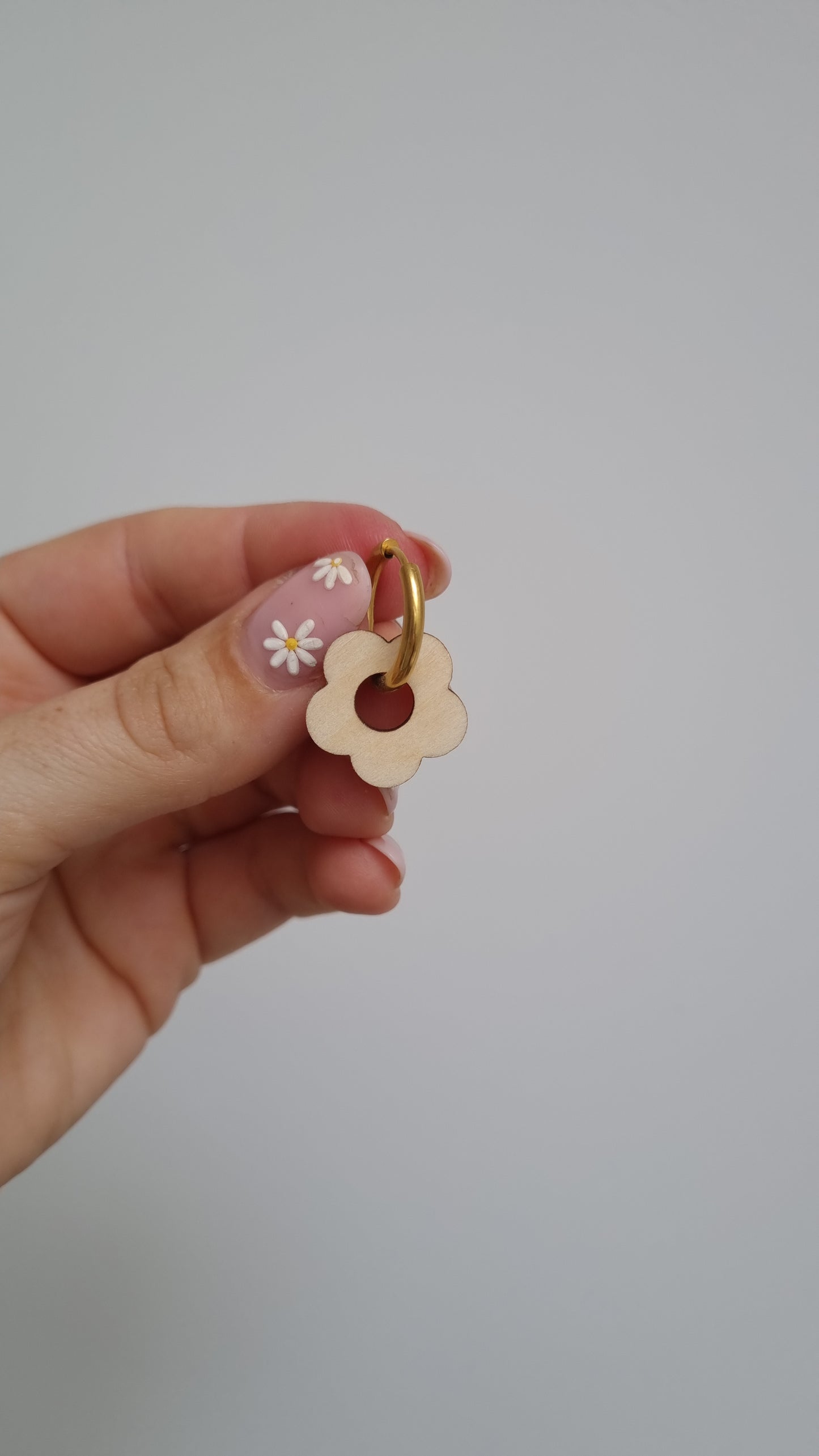 Boucles d’oreilles assorties "Telle mère, telle fille" – Look complice en bois naturel