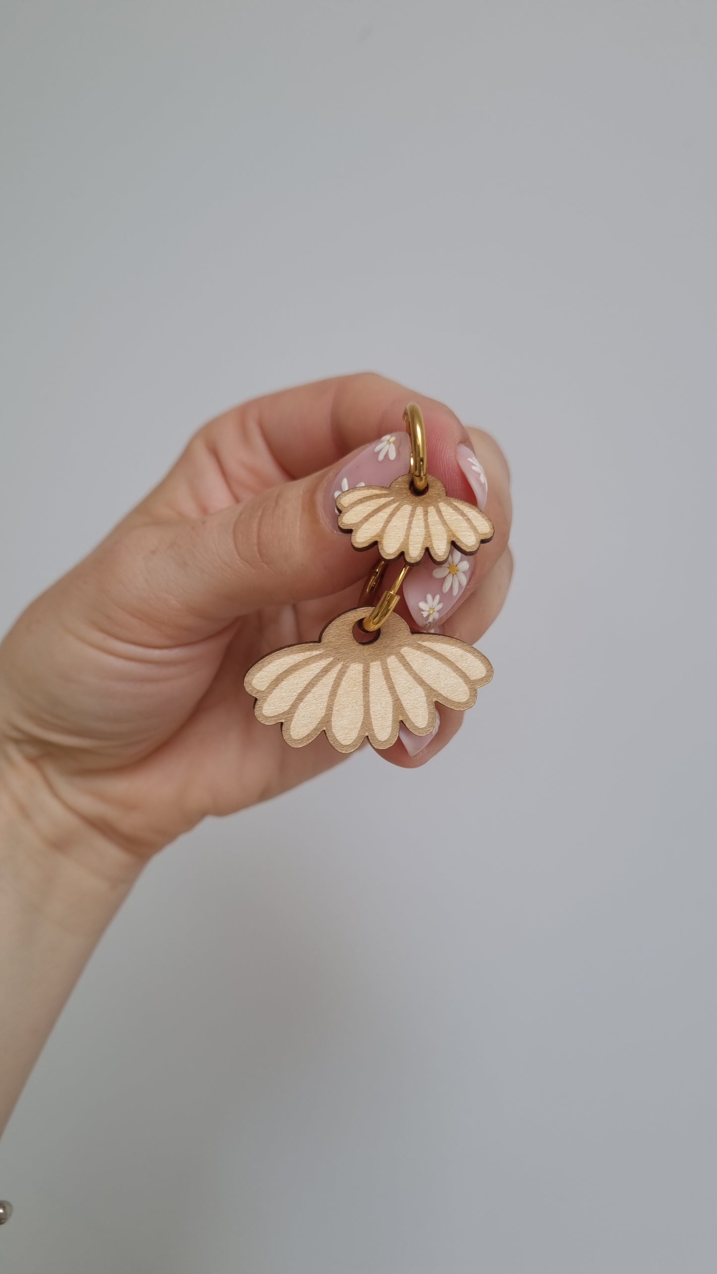 Boucles d’oreilles assorties "Telle mère, telle fille" – Look complice en bois naturel