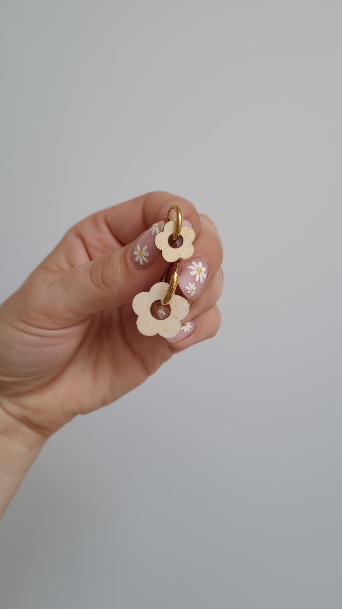 Boucles d’oreilles assorties "Telle mère, telle fille" – Look complice en bois naturel