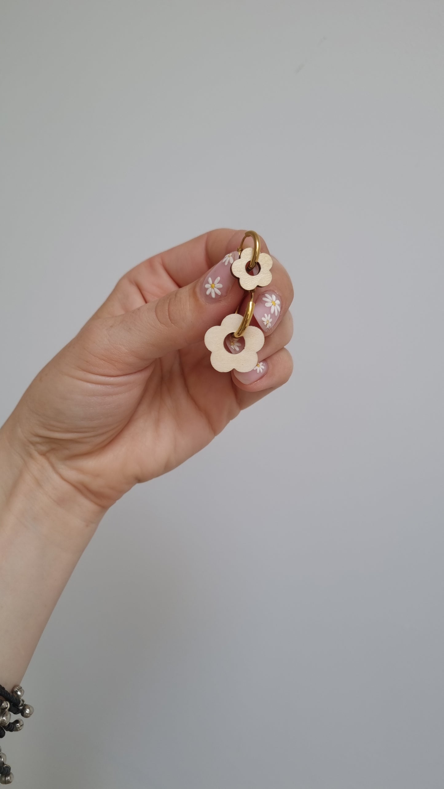 Boucles d’oreilles assorties "Telle mère, telle fille" – Look complice en bois naturel