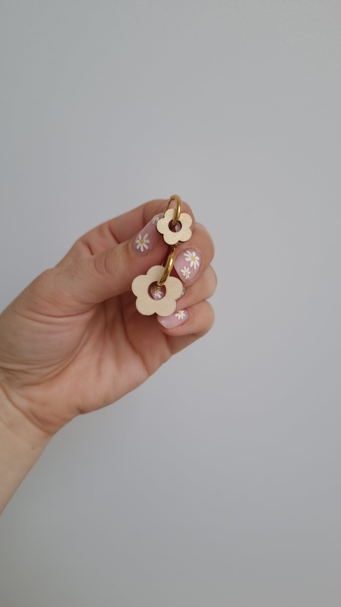 Boucles d’oreilles assorties "Telle mère, telle fille" – Look complice en bois naturel