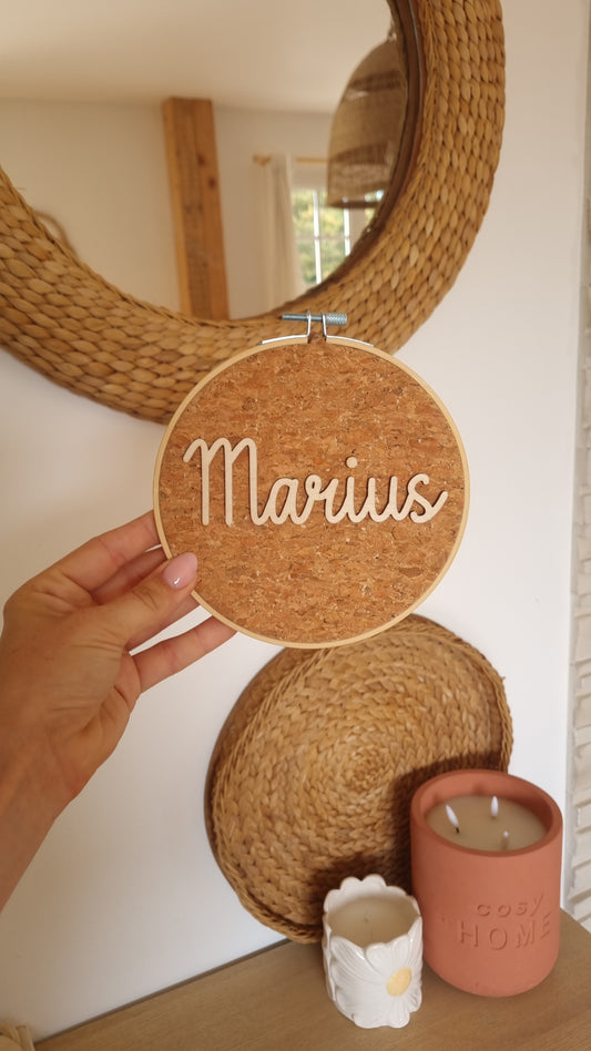Mon petit tambourin Liège et bois