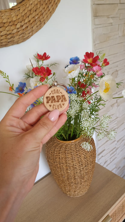 Un porte-clé en bois