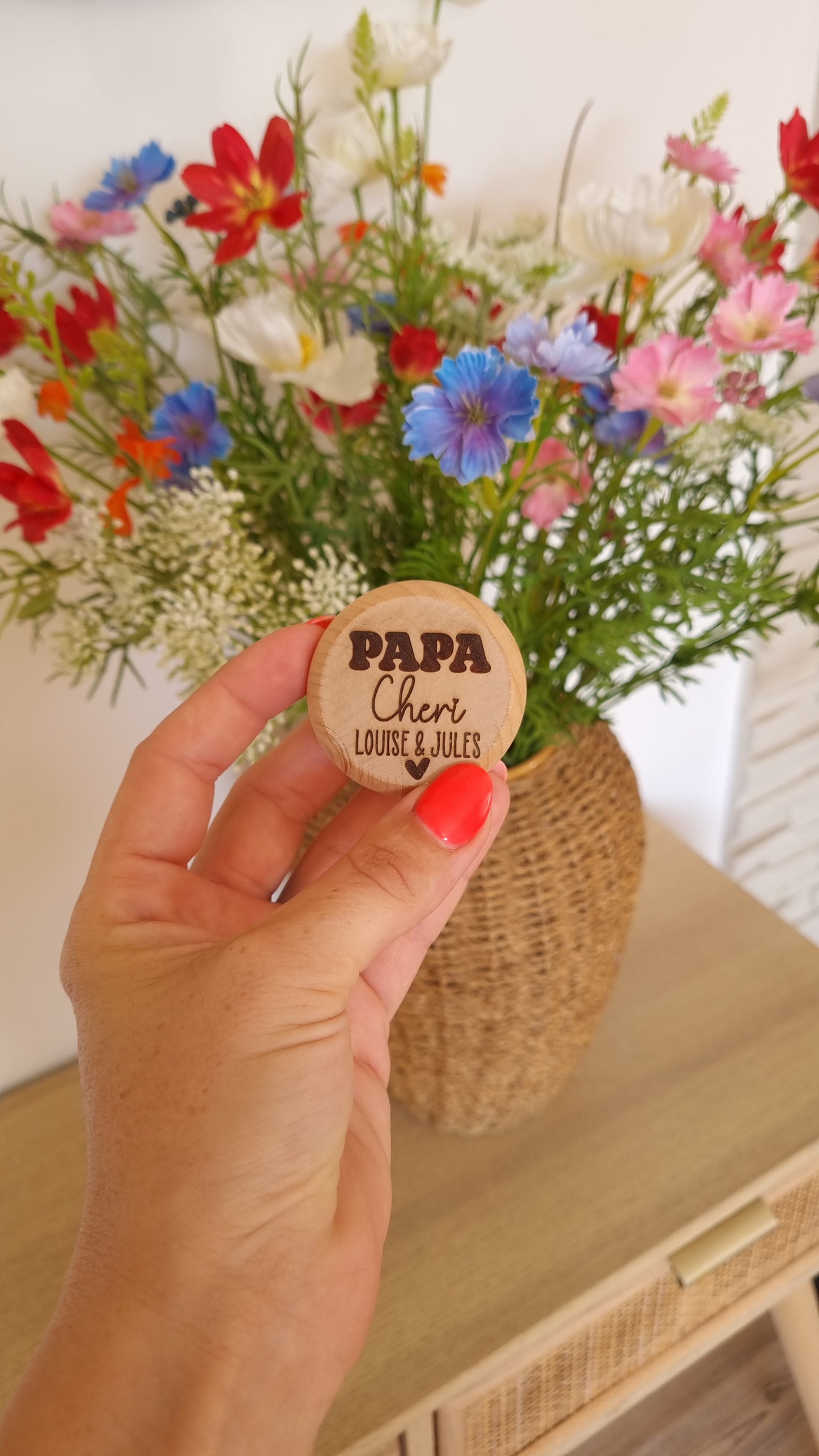 Yo-Yo en bois personnalisé – Cadeau original et ludique