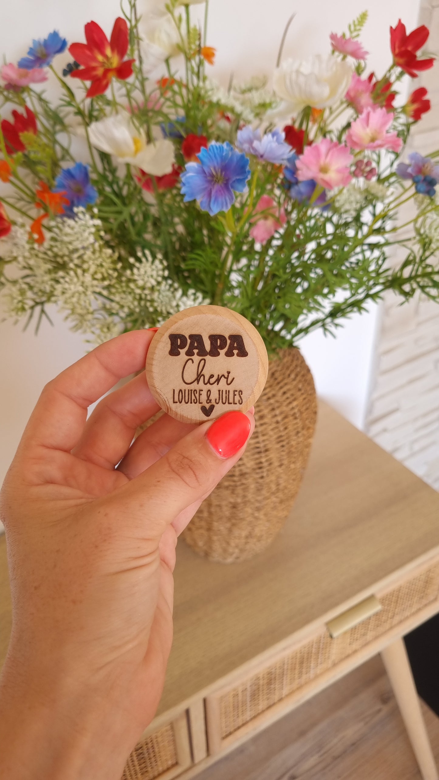 Yo-Yo en bois personnalisé – Cadeau original et ludique