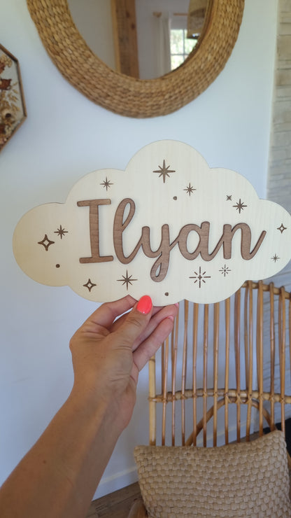 Nuage en bois