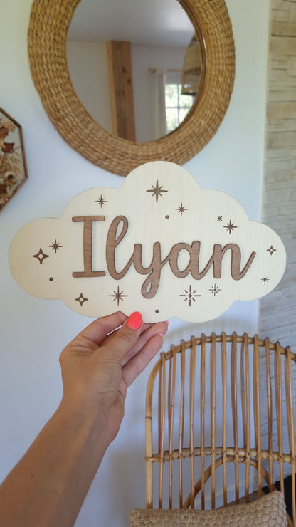 Nuage en bois