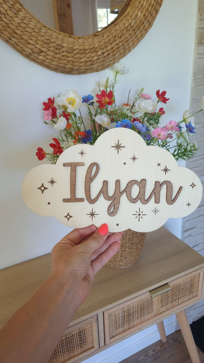 Nuage en bois