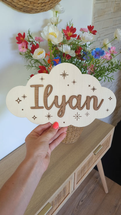 Nuage en bois