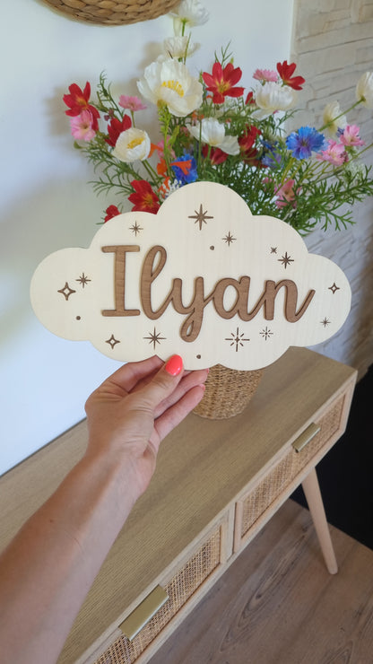 Nuage en bois