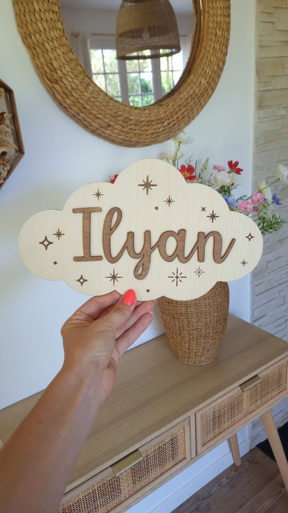 Nuage en bois
