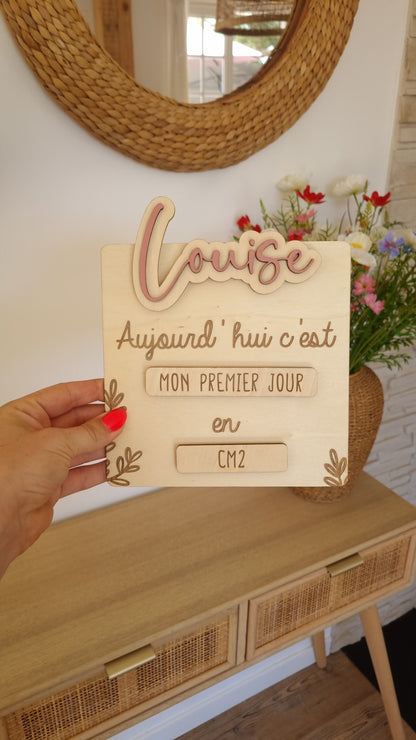Pancarte à souvenirs