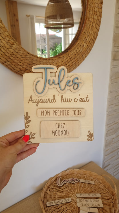 Pancarte à souvenirs