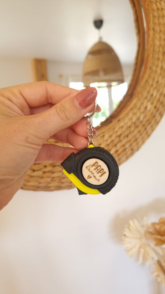Mètre Ruban Porte-Clés Personnalisé