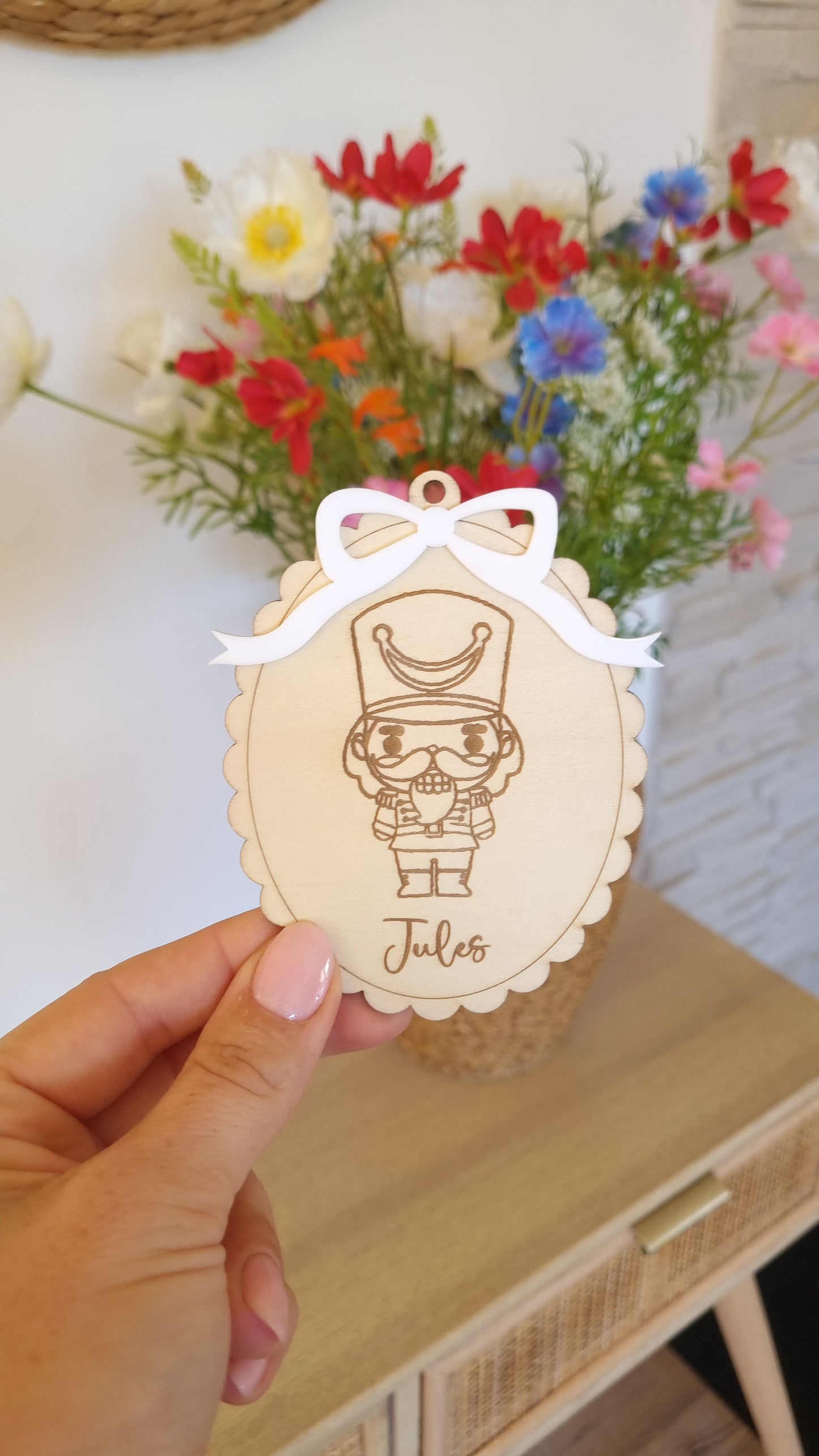 Boule de Noël casse noisette