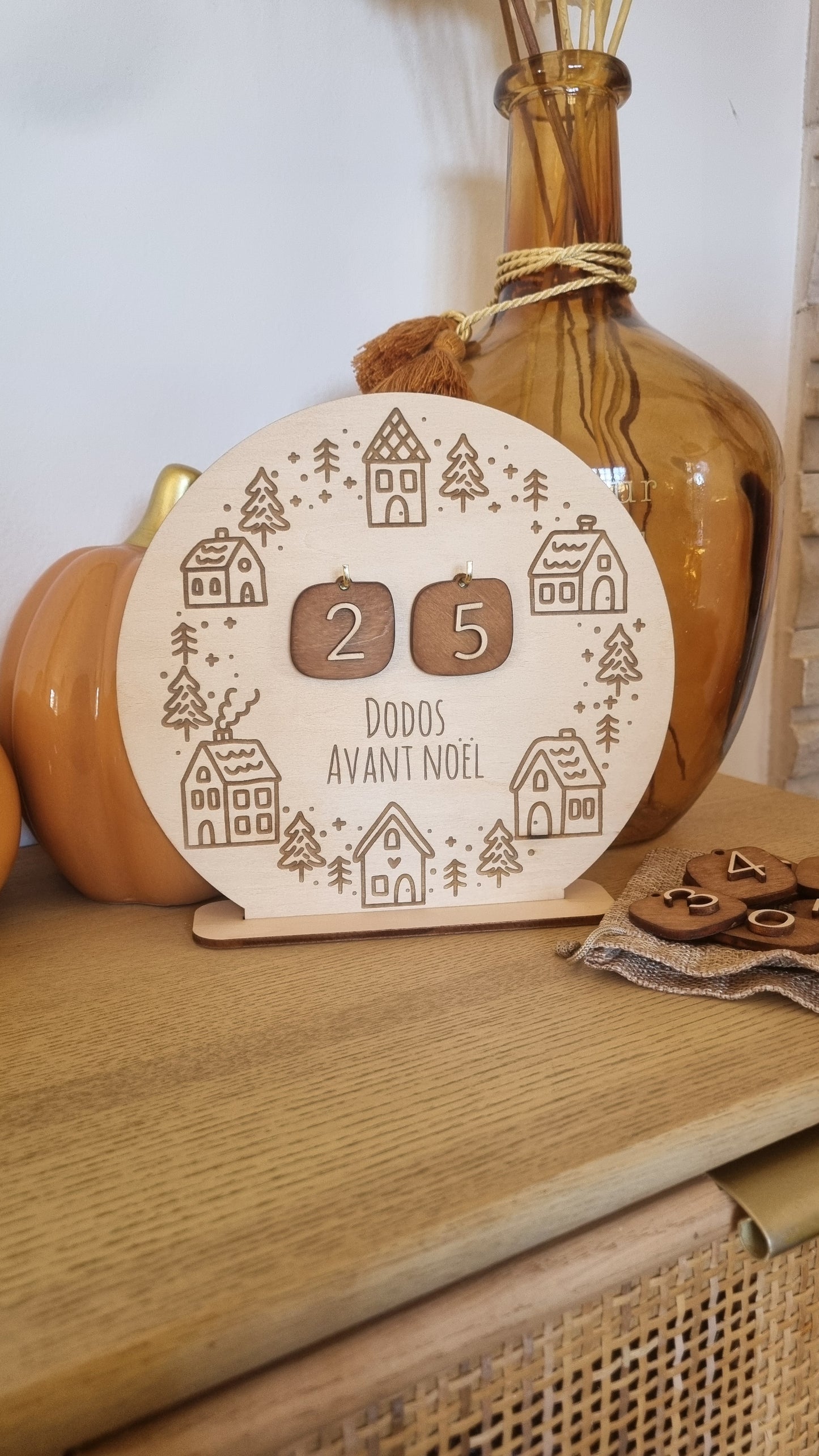 Panneau « Nombre de dodos avant Noël »