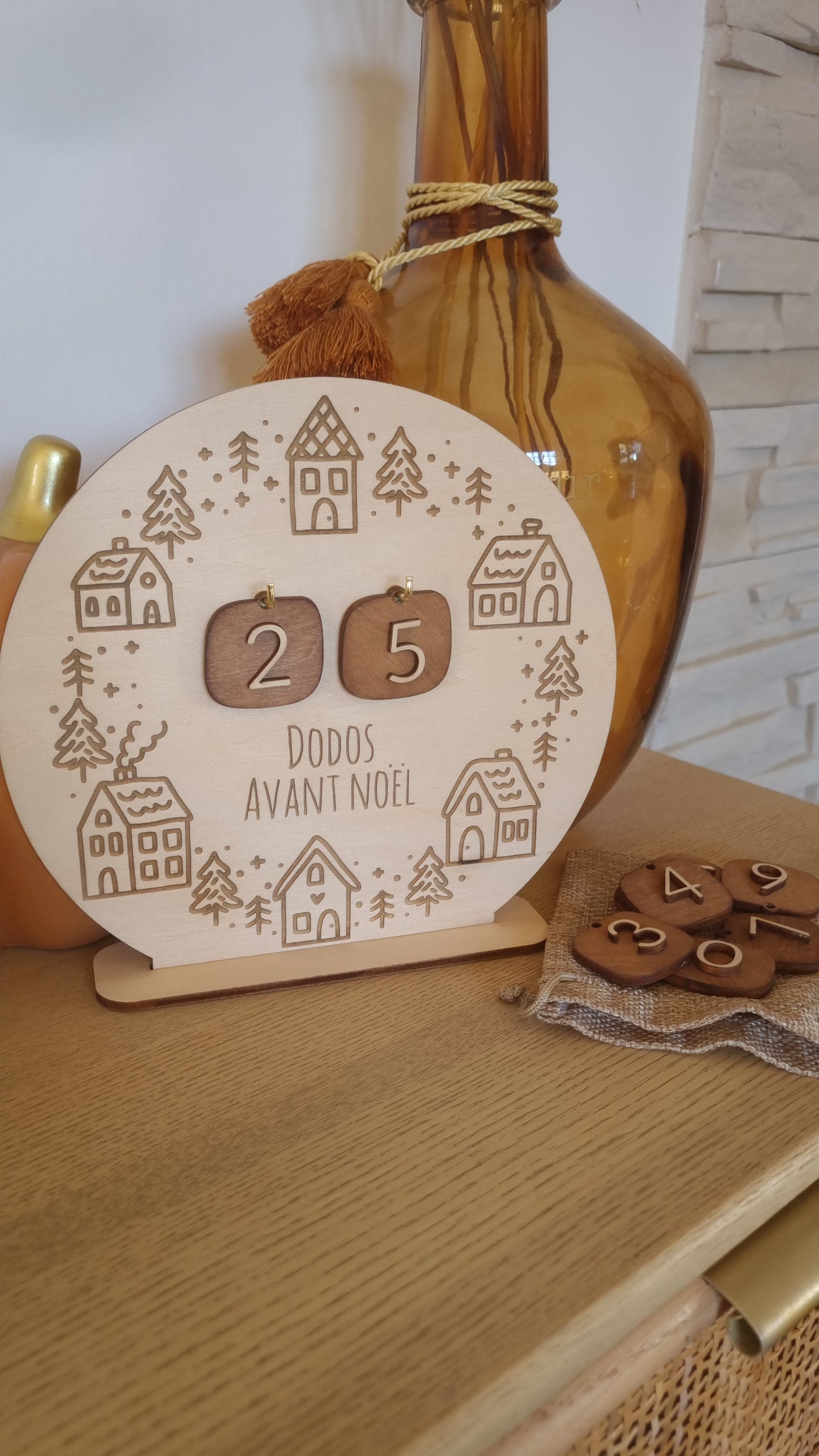 Panneau « Nombre de dodos avant Noël »