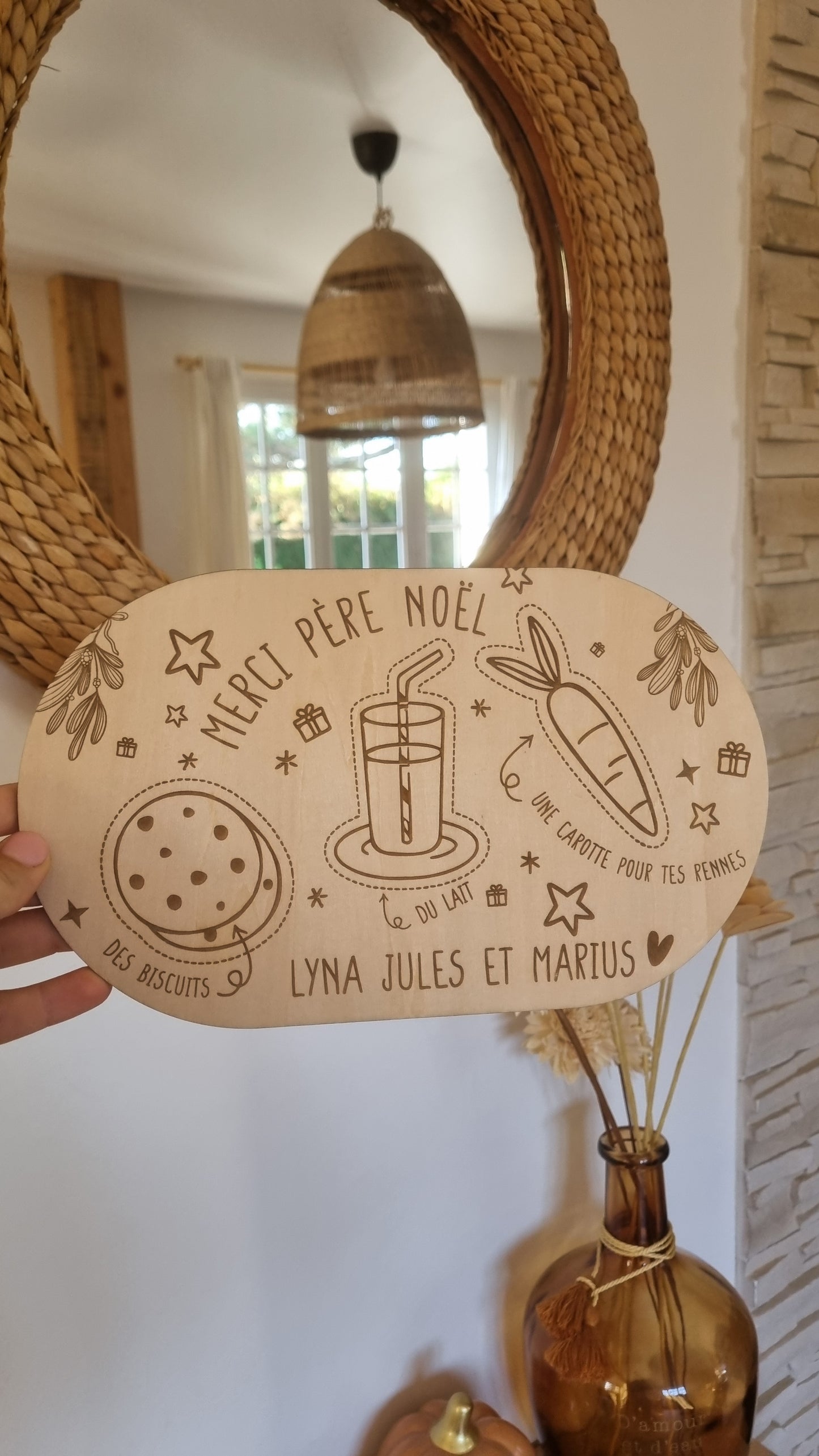 Plateau du père Noël