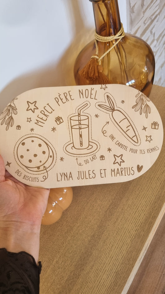 Plateau du père Noël