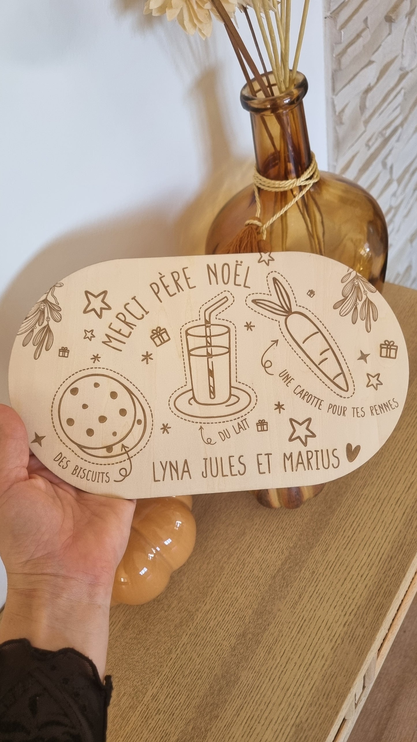 Plateau du père Noël