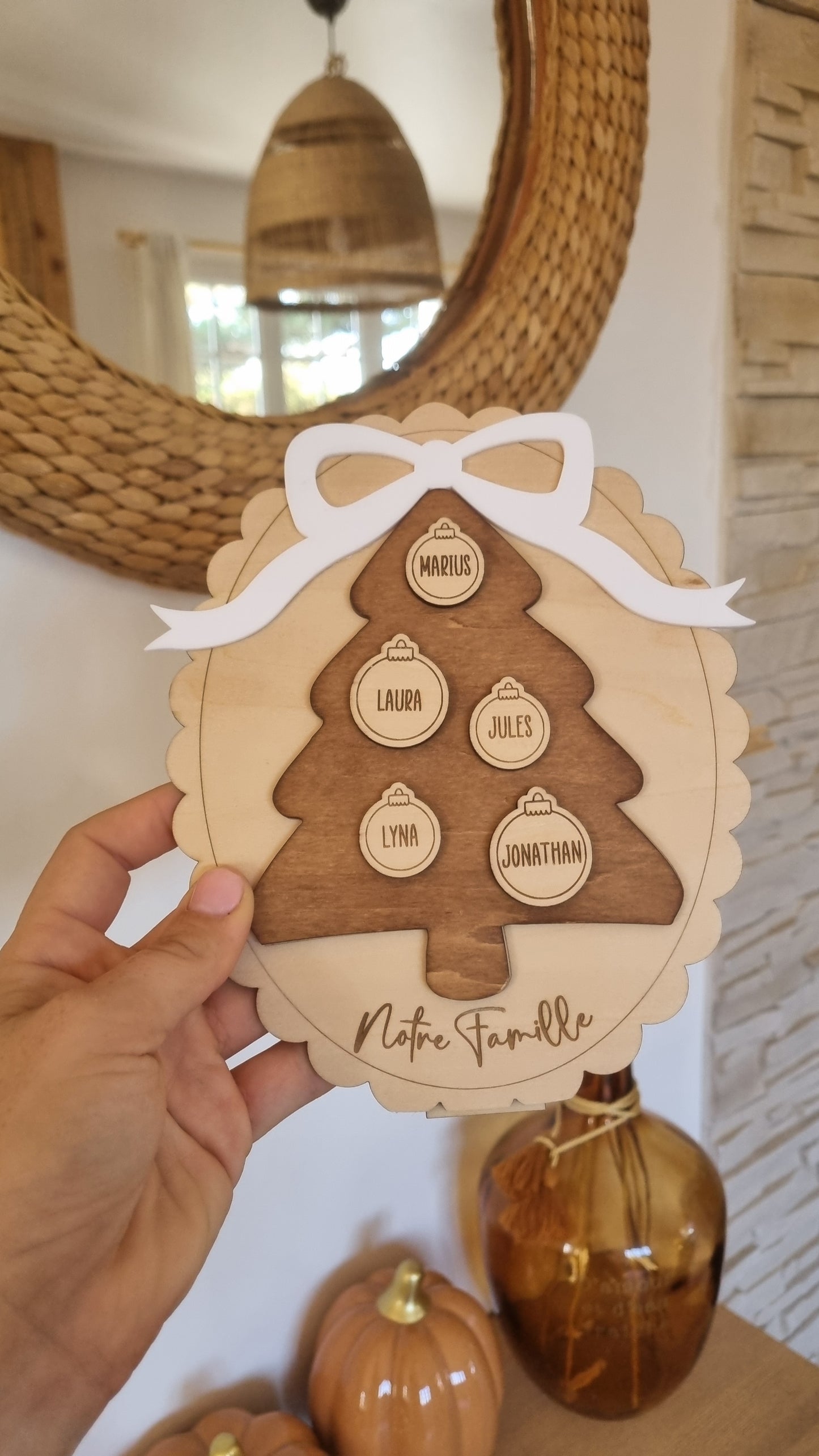 Cadre de Noël famille 🎄