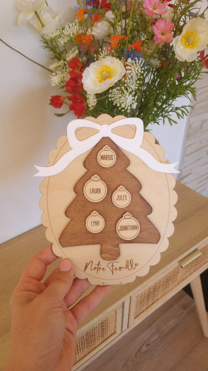 Cadre de Noël famille 🎄