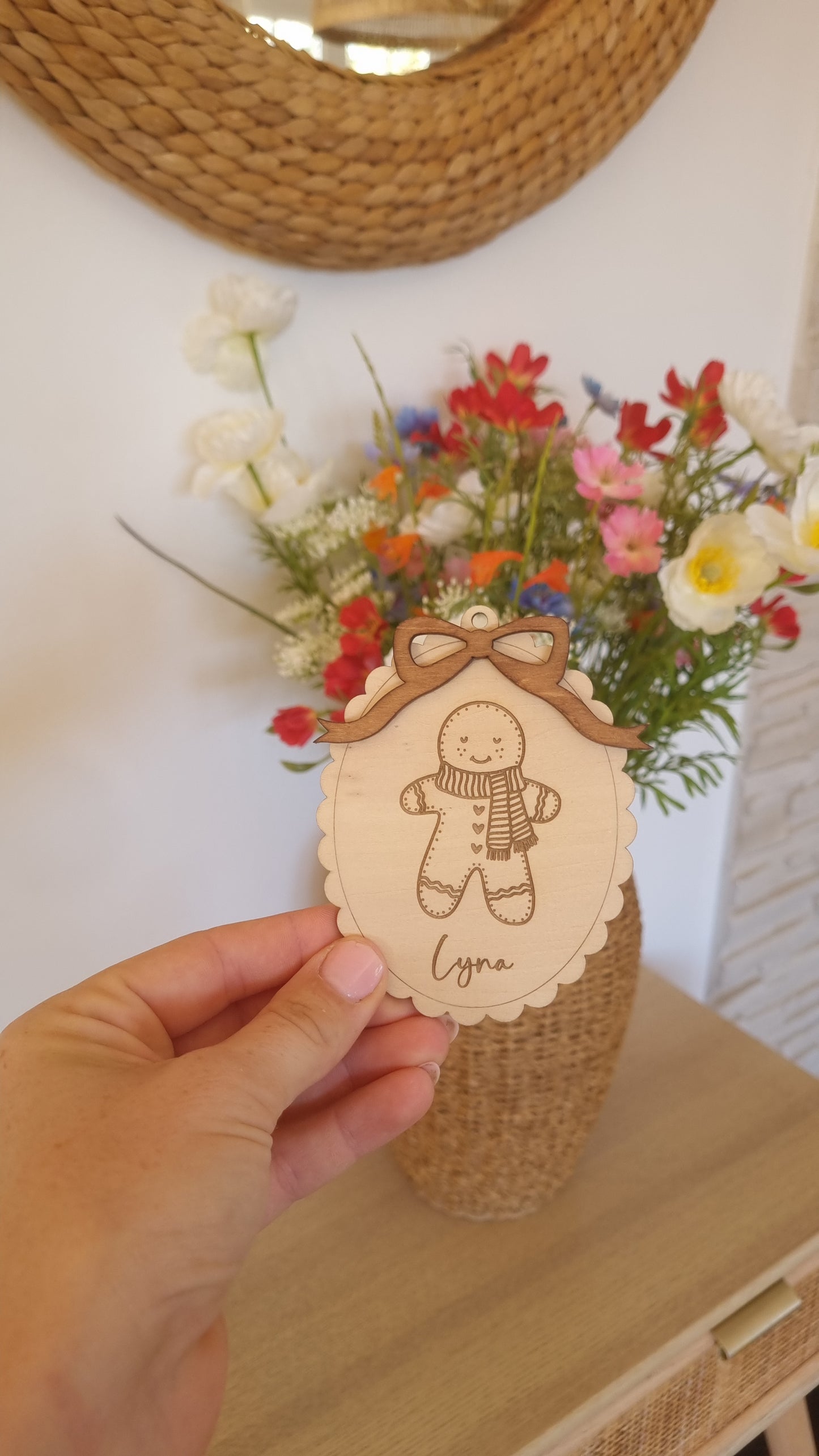 Boule de Noël petit pain d'épice