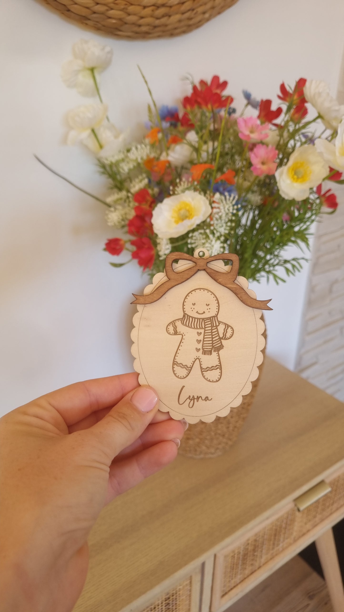 Boule de Noël petit pain d'épice