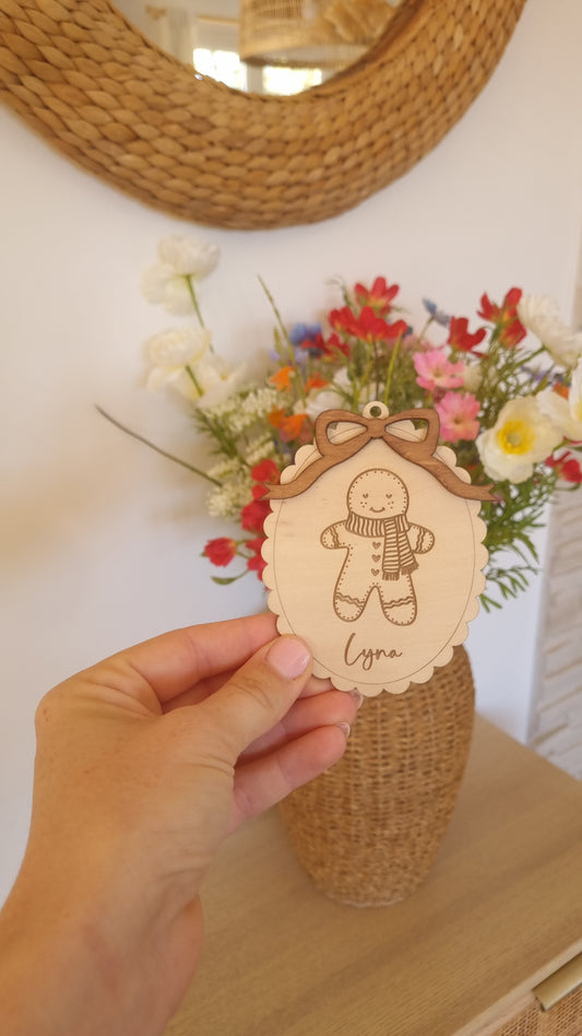 Boule de Noël petit pain d'épice