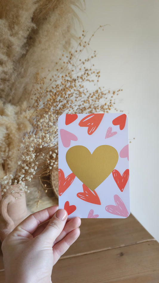 Carte à gratter – Saint-Valentin & Amour