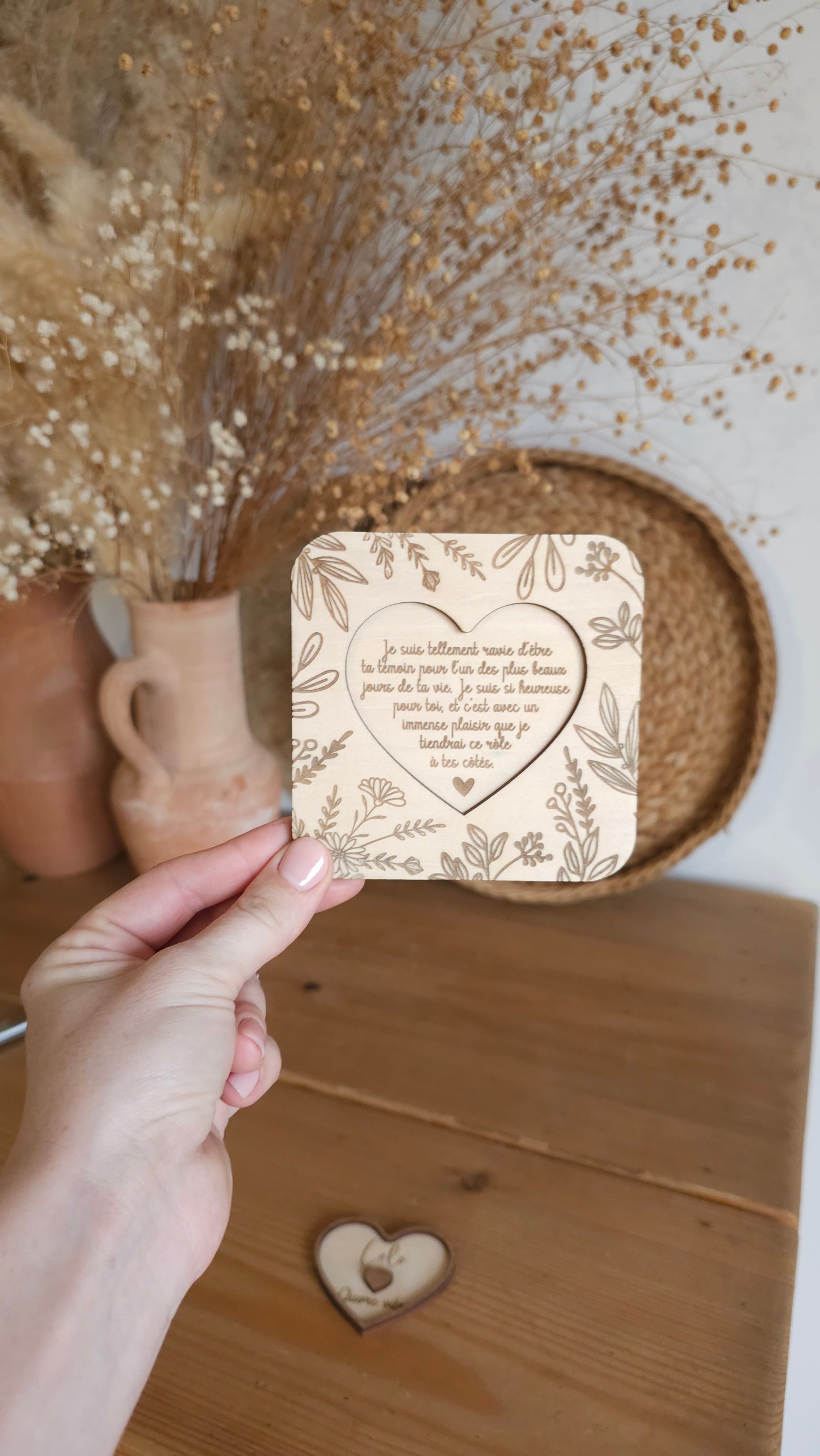 Coffret surprise personnalisé – Cadeau unique et original – Annonce marraine, parrain, témoin
