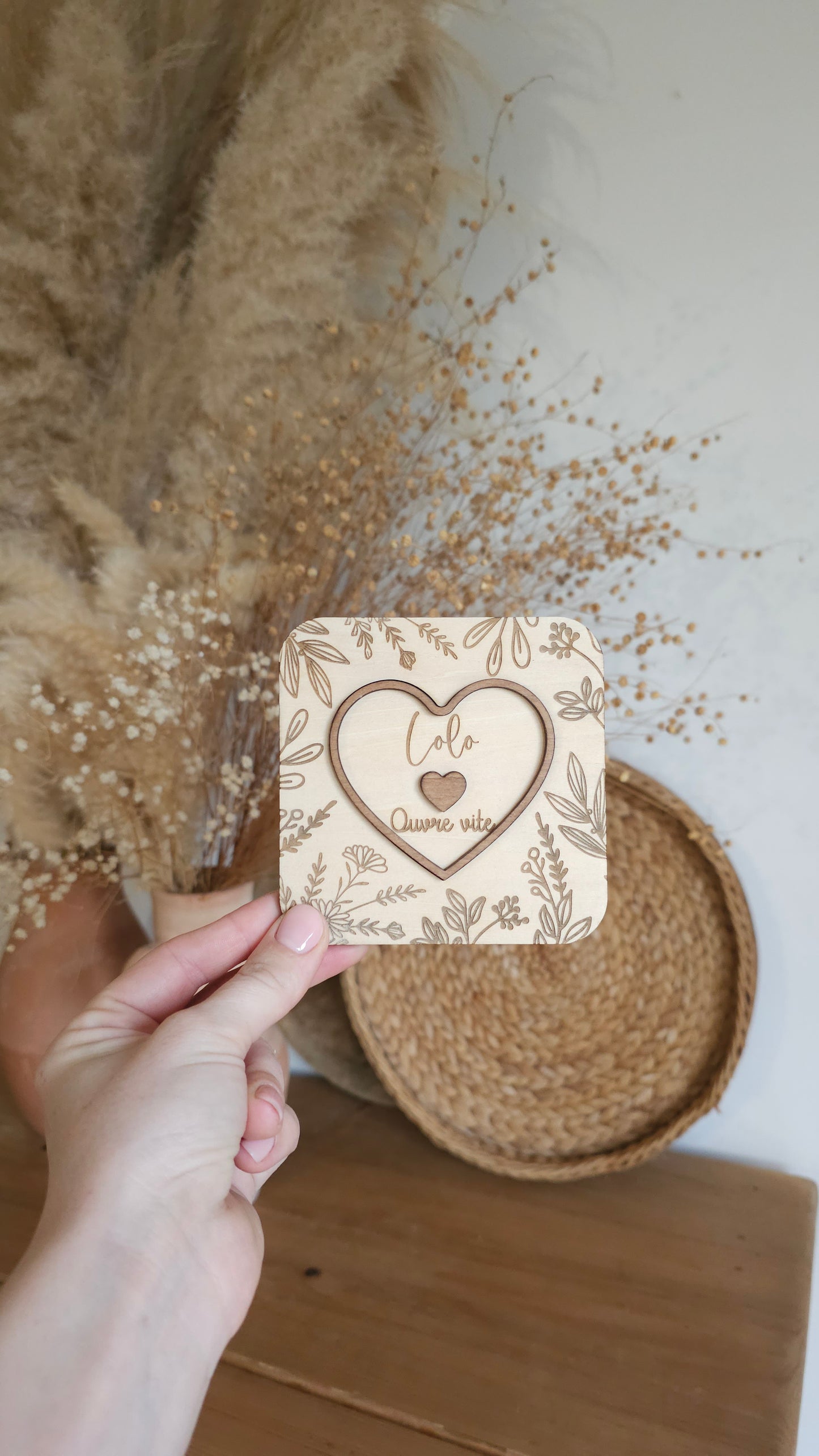 Coffret surprise personnalisé – Cadeau unique et original – Annonce marraine, parrain, témoin