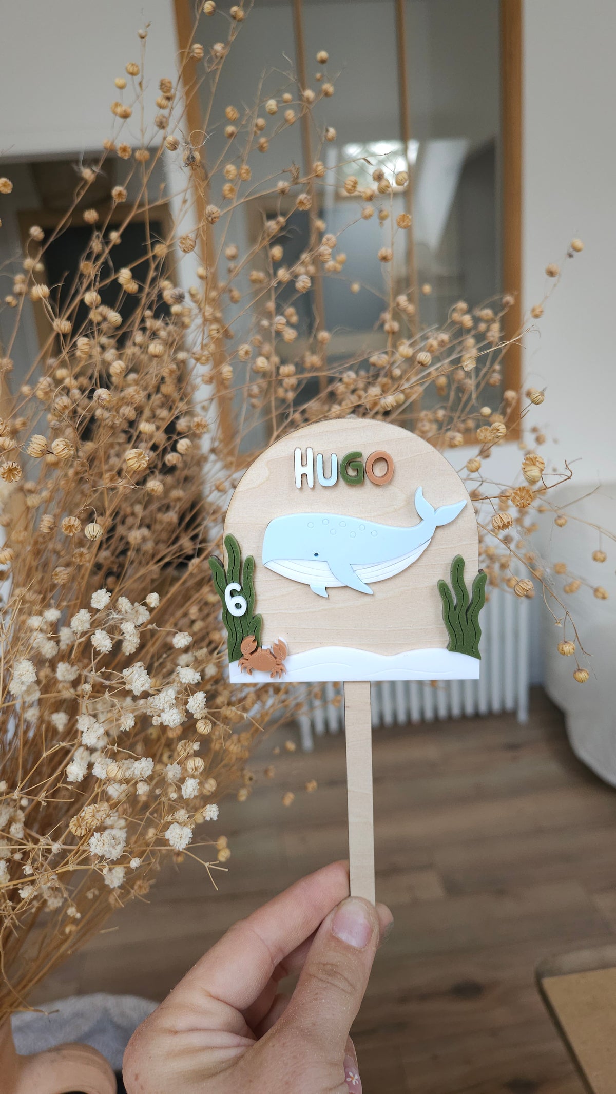 Cake topper thème mer 🌊